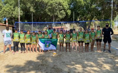 Circuito Estadual FDSRN de Vôlei de Praia de Surdos.